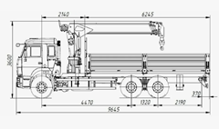 манипулятор Камаз10 тонн Характеристики